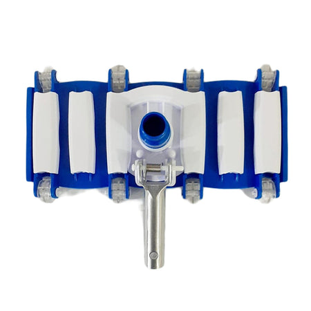 Aspirafango flessibile per Piscina con ruote e manico in alluminio