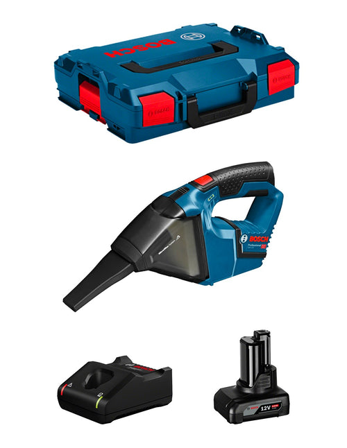 Aspiratore BOSCH GAS 12V-LI (1 x 6,0 Ah + GAL12V-40 + L-Boxx 102)