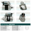 MOTORINO AVVIAMENTO FIAT 500 2007-FIAT DOBLO- ALFA MITO HOFFER H5015028