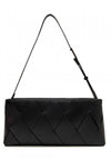 calvin klein BORSA CK WOVEN ELONGATED SHOULERD BAG da donna