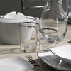 Set 6 pz Bicchieri Aura Filo Platino By Weissestal