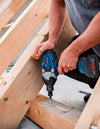 Avvitatore a massa battente BOSCH GDS 18V-1050 H (2 x 8,0 Ah ProCORE + GAL1880CV + L-Boxx 136)