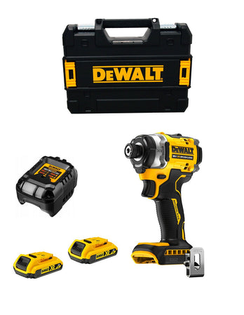 Avvitatore ad Impulsi DeWALT DCF860D2T (2 x 2,0 Ah + DCB1102 + TSTAK II)
