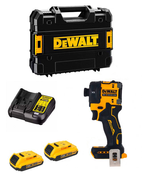 Avvitatore ad Impulsi DeWALT DCF870D2T (2 x 2,0 Ah + DCB107 + TSTAK II)