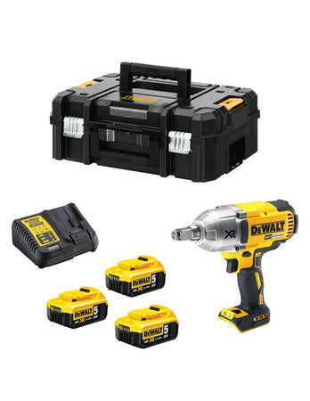 Avvitatore ad Impulsi DeWALT DCF899P3T (3 x 5,0 Ah + DCB115 + TSTAK II)
