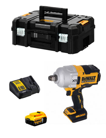 Avvitatore ad Impulsi DeWALT DCF964P1T (1 x 5,0 Ah + DCB115 + TSTAK II)