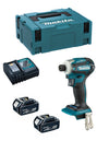 Avvitatore ad Impulsi MAKITA DTD172RTJ (2 x 5,0 Ah + DC18RC + MAKPAC 2)
