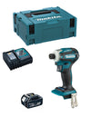 Avvitatore ad Impulsi MAKITA DTD172RTJ1 (1 x 5,0 Ah + DC18RC + MAKPAC 2)