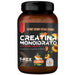 T-rex integratori creatina monoidrata - integratore alimentare per massa muscolare e boost energetico pre workout (pesca, 250 g)