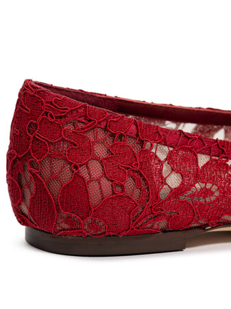 Dolce & Gabbana Ballerine 'Vally' con Pizzo da donna