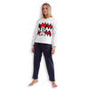 Aznar Disney Pigiama Invernale da Donna in Felpina Minnie 60541 S36 - Passarelli Biancheria