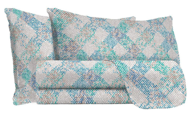 Athena Completo Letto Matrimoniale Made in Italy Eva B42 - Passarelli Biancheria