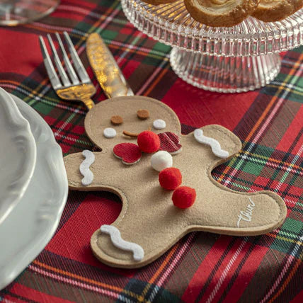 THUN® Set Portaposate Thunland Gingerbread Man and Snowman 2510S70