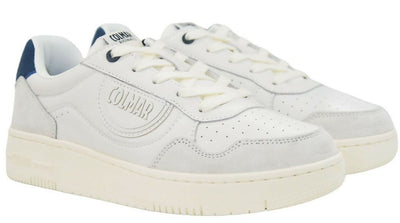 Colmar Sneakers Uomo In Pelle Bianche AUSTIN LOOK 040 White/Denim