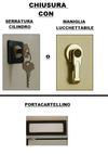 Armadietto multi spogliatoio multi vano a 6 posti in metallo verniciato cm. 102x35x180h