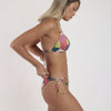 Bikini Donna Admas 15470-0 Sunshine Triangolo Multicolore con Lurex