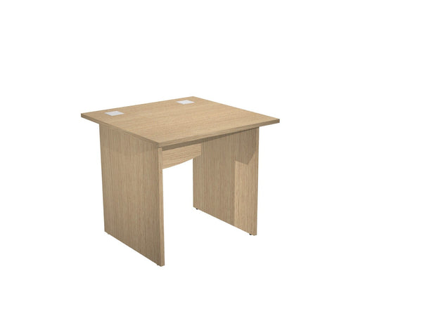 Scrivania operativa con fianchi in melaminico di cm. 80/140/160/180x80x73h