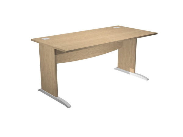 Scrivania da ufficio operativo in melaminico cm. 80/140/160/180x80x73h