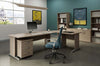 Scrivania da ufficio operativo in melaminico cm. 80/140/160/180x80x73h