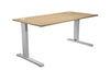 Scrivania per ufficio operativo con fianchi metallici cm. 80/140/160/180x80x73h
