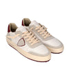 Philippe Model sneaker uomo philippe model - nice low man - bordeaux da uomo