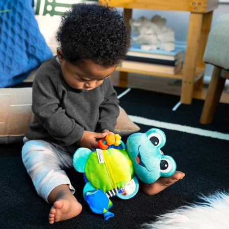 Peluche BABY EINSTEIN Ocean Explorers Neptune's Sensory Sidekick, dalla nascita