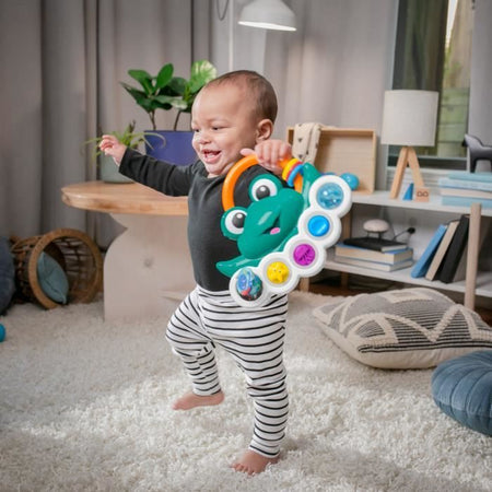 Giocattolo di attività sensoriale Busy Bubbles di Neptune Ocean Explorers BABY EINSTEIN, luci e musica interattive, 3 mesi