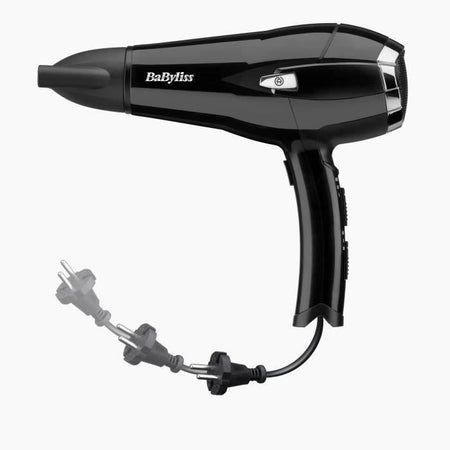 BABYLISS - Asciugacapelli - 2000 W - CordKeeper 2000 - nero - D374E