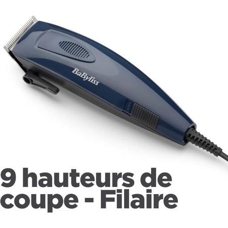 Tosatrice per capelli BABYLISS E695E - Blu