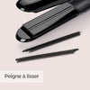 BABYLISS ST492E Steam Straight Steam Straightener - Piastre in ceramica larghe 39 mm - 5 temperature 150C-230C-Riscaldatore avanzato in ceramica