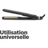 BaByliss ST089E - Piastra per capelli BaByliss - 2 impostazioni di temperatura - Fino a 230  C - Piastre in ceramica - Tappetino resistente al calore