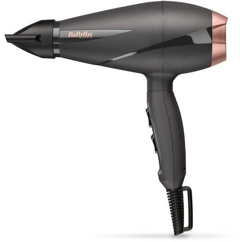 BABYLISS 6709DE - Asciugacapelli Smooth Pro 2100W - 2 temperature / 2 velocità - velocità aria 106 km/h - Pulsante aria fredda