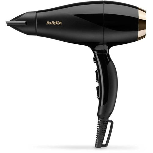 BABYLISS 6714E - Asciugacapelli Super Pro 2300W - 3 temperature / 2 velocità - velocità aria 120 km/h - Pulsante aria fredda