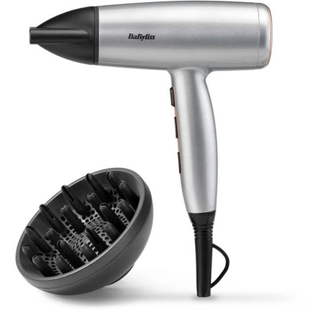 Asciugacapelli - BABYLISS - D580DE - Cosmos - 2100 W - Diffusore - Leggero e compatto