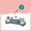 BABYMOOV Girello-Spingitore - Scalabile - Pieghevole compatto - Musicale, Zinco