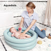 Babymoov AQUADOTS Vasca da bagno gonfiabile con sdraio estraibile, dalla nascita