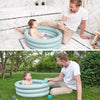 Babymoov AQUADOTS Vasca da bagno gonfiabile con sdraio estraibile, dalla nascita