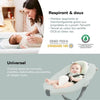 Poggiatesta per neonati - BABYMOOV - Cosyhead - Morfologia del neonato - Cotone biologico certificato Oeko-Tex - Verde salvia fresco