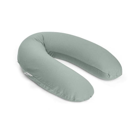 doomoo Buddy Cuscino per maternità e allattamento - Comfort ottimale per mamma e bambino, Tetra Jersey Green