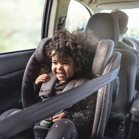 Seggiolino auto - BABYAUTO - XPERTA BLACK LINE - Dalla nascita a 12 anni - 0-36 kg - I-Size - ISOFIX - Girevole a 360 - ECE R129