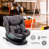 Seggiolino auto - BABYAUTO - XPERTA GREY DOBBY - Dalla nascita a 12 anni - 0-36 kg - I-Size - ISOFIX - Girevole a 360 - ECE R129