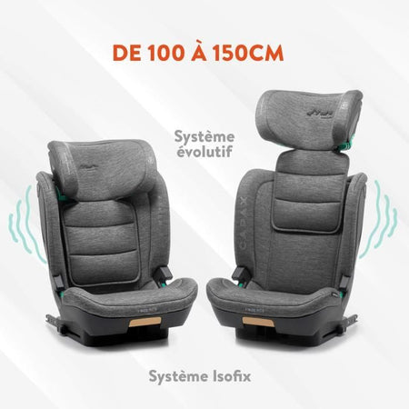 Seggiolino auto - BABYAUTO - CAPAX BLACK LINE - 4-12 anni - I-Size - 100-150 cm