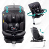 Seggiolino auto - BABYAUTO - AITANA GRIGIO ANTRACITE - Dalla nascita a 12 anni - 0-36 kg - I-Size - ISOFIX - Girevole 360 - ECE R129
