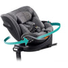 Seggiolino auto - BABYAUTO - SCUDDA GREY DOBBY - Dalla nascita a 12 anni - 0-36 kg - I-Size - ISOFIX - Girevole 360 - ECE R129