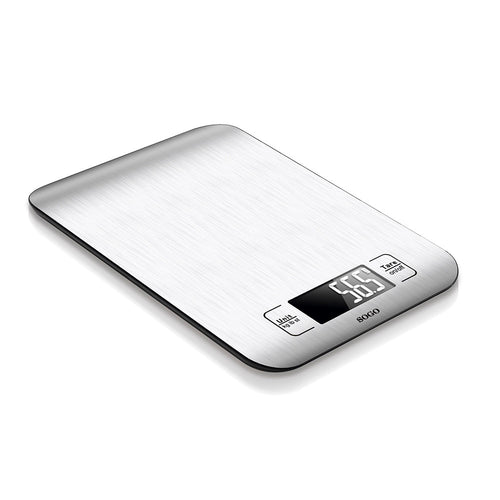 SOGO BILANCIA elettronica da cucina , acciaio inossidabile, dimensioni piccole e compatte