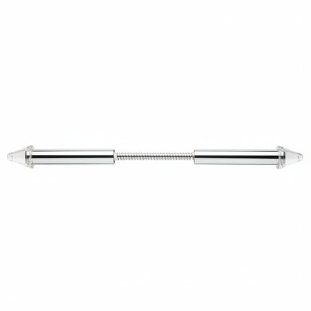 Bacchetta Tenda Cm 50 A Molla Punta Pla