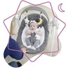 Altalena elettrica Comfort Badabulle - Pieghevole - Ultra compatta - Arco gioco rimovibile, Moonlight