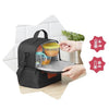 BADABULLE Borsa porta pranzo termica Pick & Go multipocket