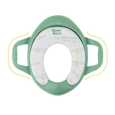 Badabulle Comfort riduttore WC con maniglie, antiscivolo e universale