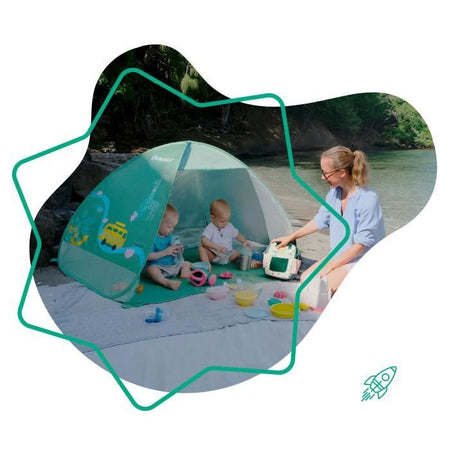 Badabulle Anti-UV Tent for Children, Pop-Up System, FPS 50+ Protection